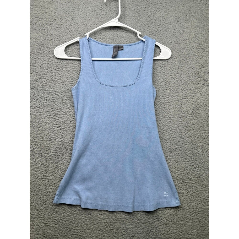 Sweaty Betty blue ribbed Tank top size xs
